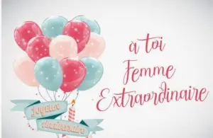 Joyeux Anniversaire Femme